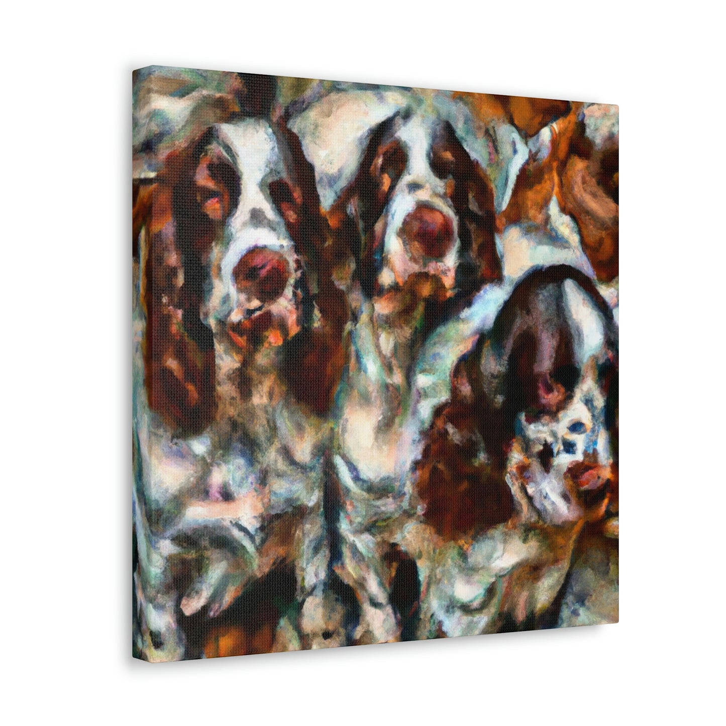 "Spaniel in Expressionism" - Canvas