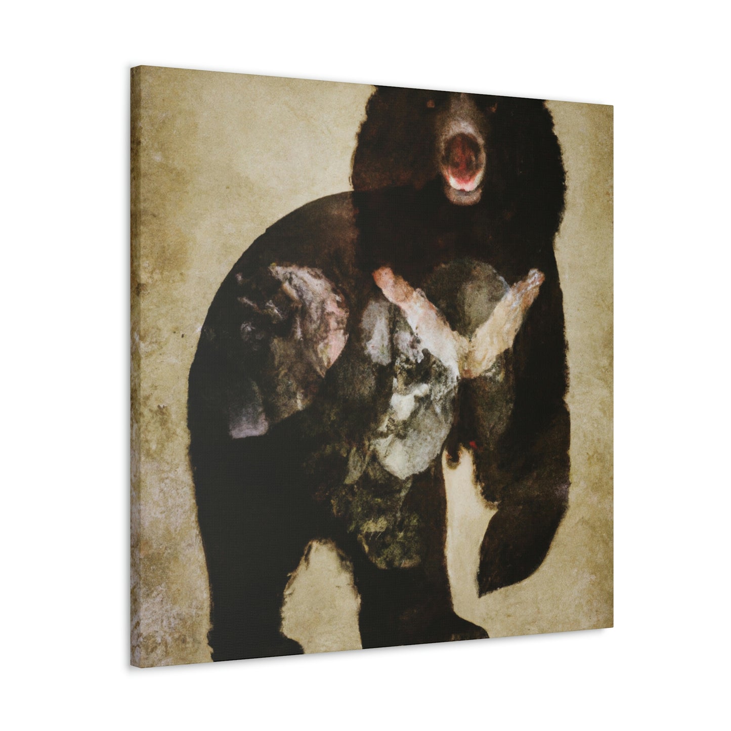 Black Bear Deco Dream - Canvas