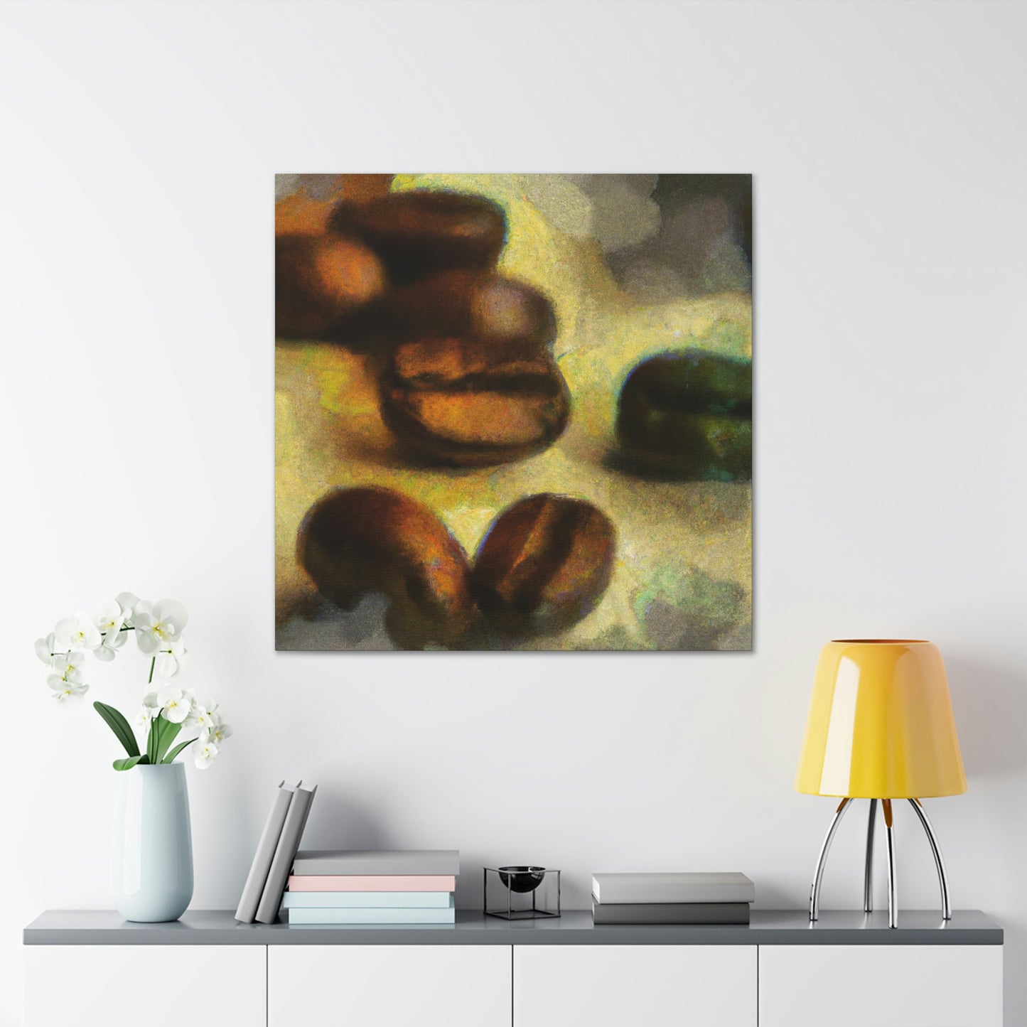 Coffee Beans Abound - Canvas