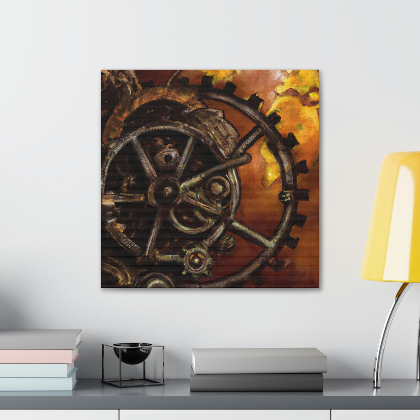 "Earth's Steampunk Legacy" - Canvas