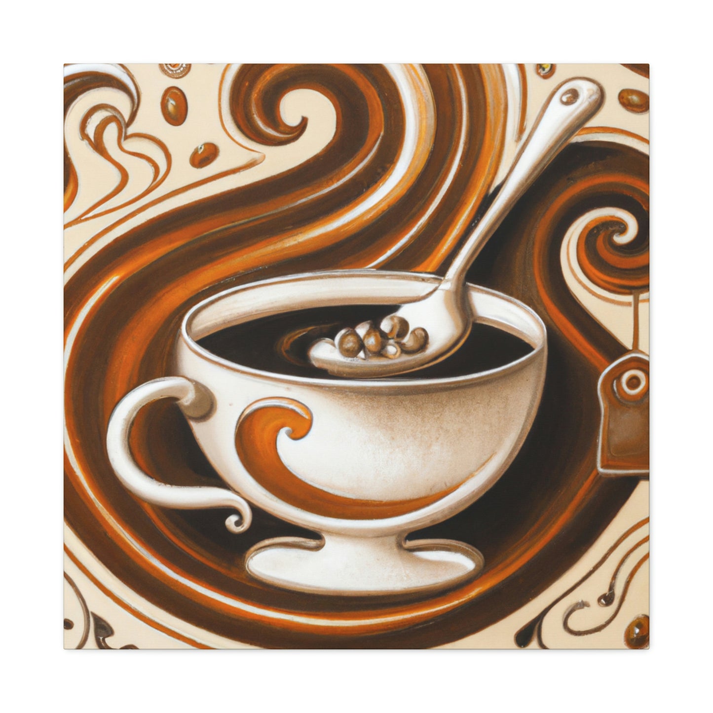 "Coffee for the Ancients" - Canvas