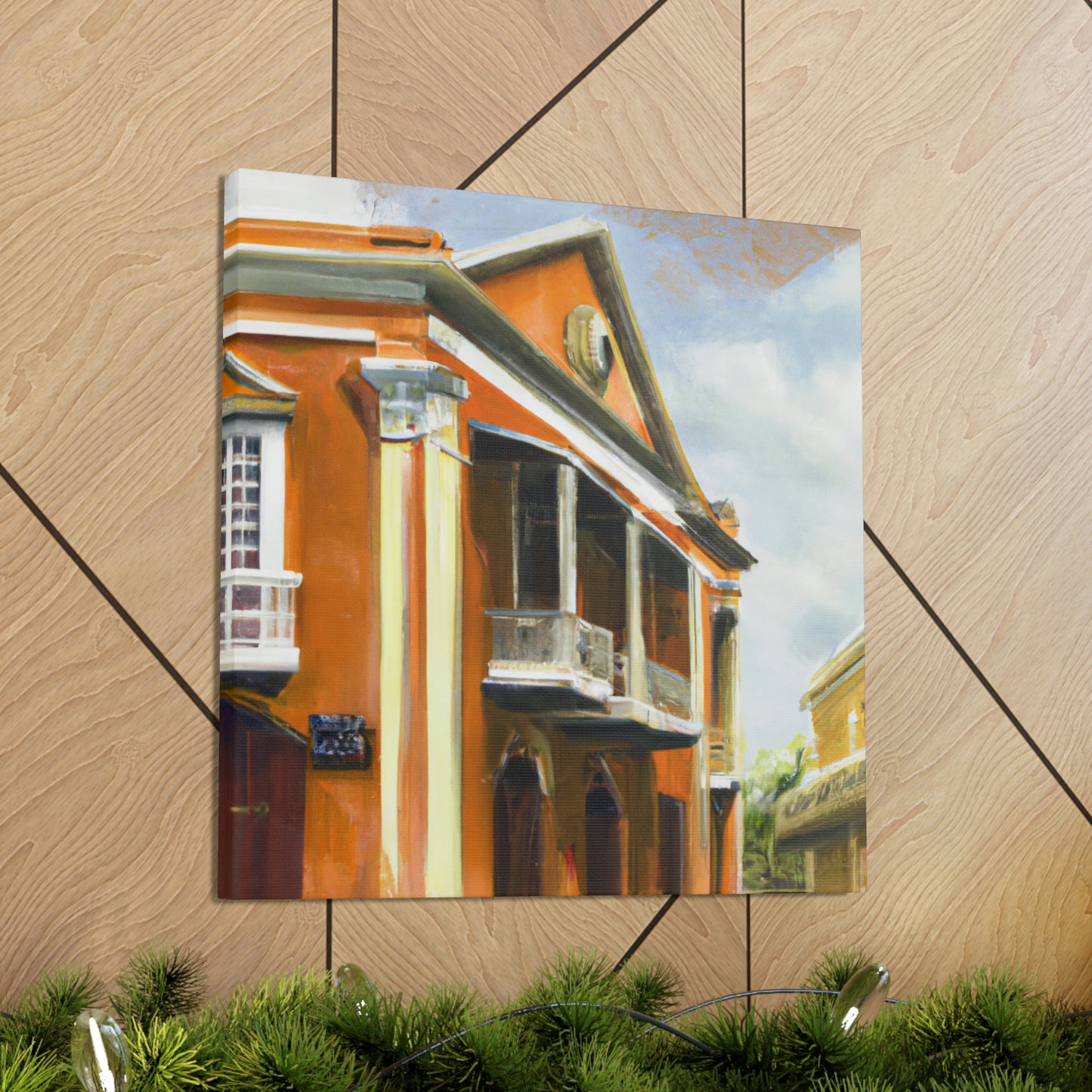 "Colonial Exploration Sunrise" - Canvas