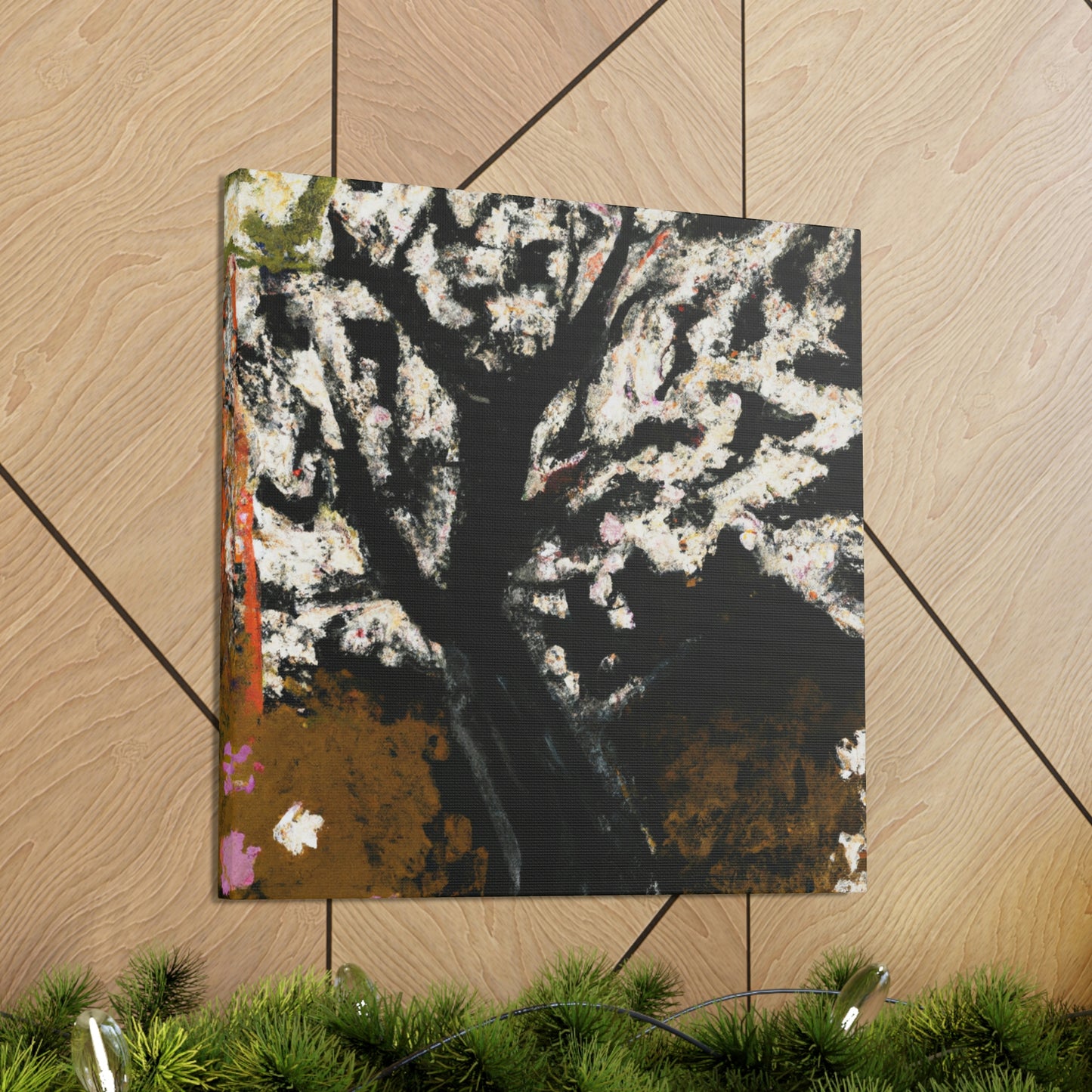 "Cherry Blossom Journey" - Canvas