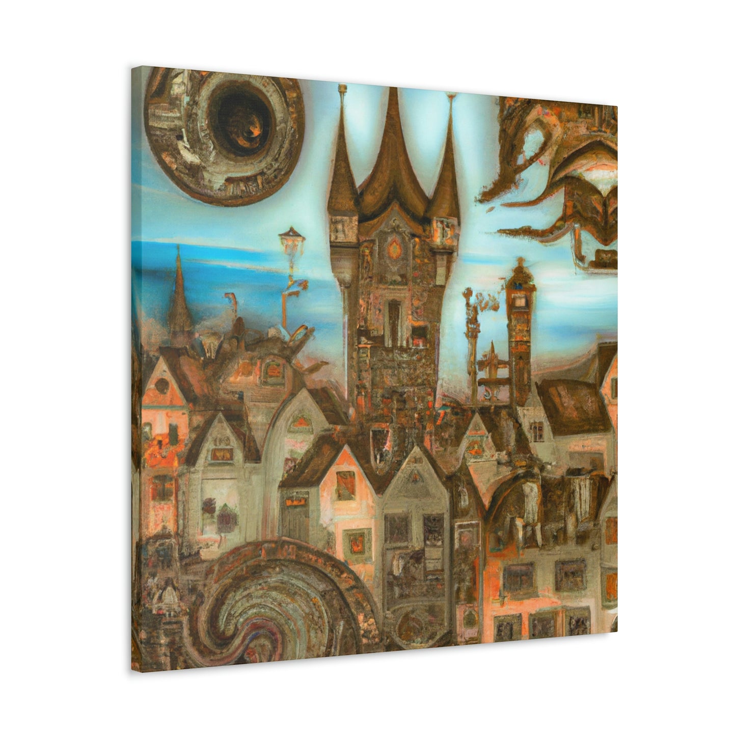 "Tudor Clockwork Dream" - Canvas