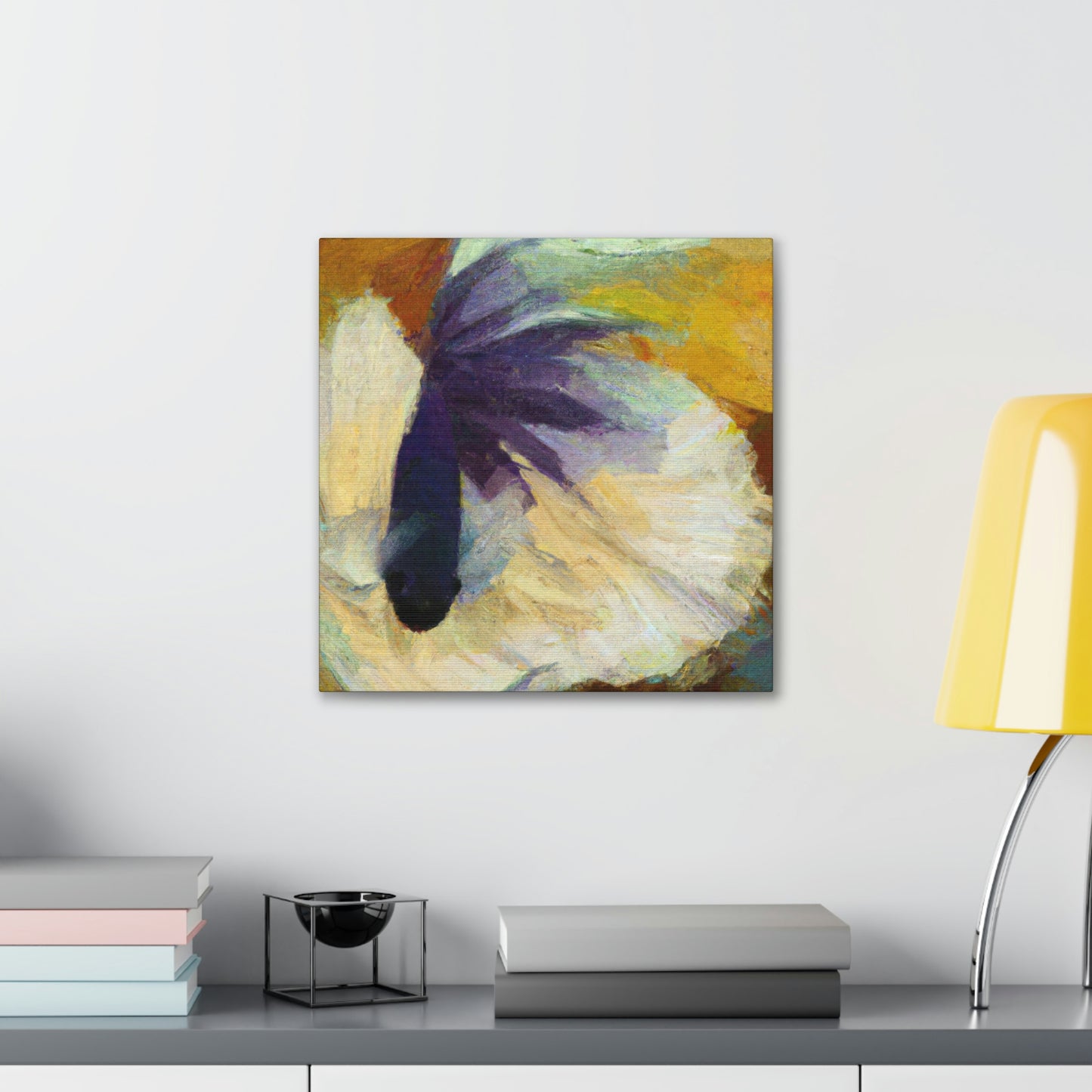 Betta Fish Abstract. - Canvas