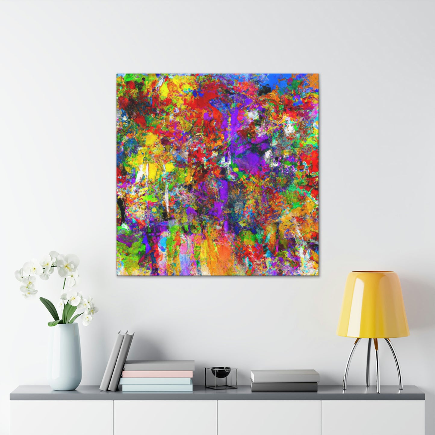 Divine Turbulent Serenity - Canvas