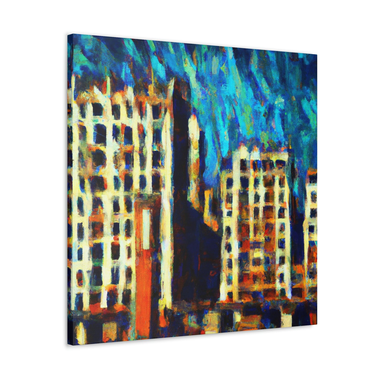 "Architecture of Brutalism" - Canvas