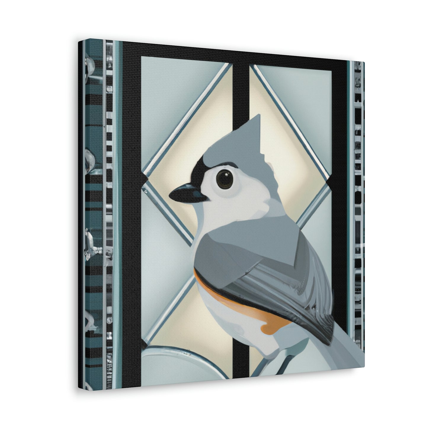 "Tufted Twenties Titmouse" - Canvas