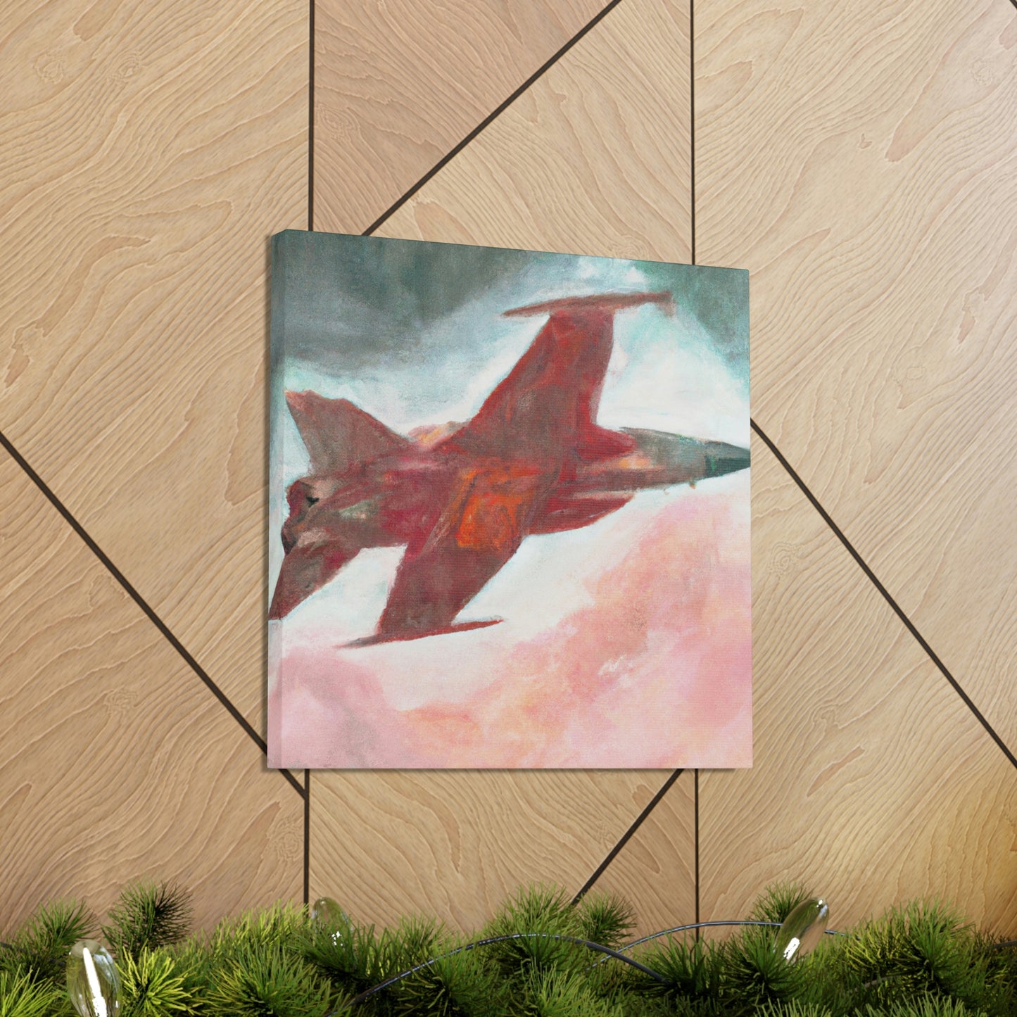 "Supersonic Fighter Ballet" - Canvas