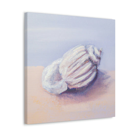 "Seashell in Moonlight" - Canvas