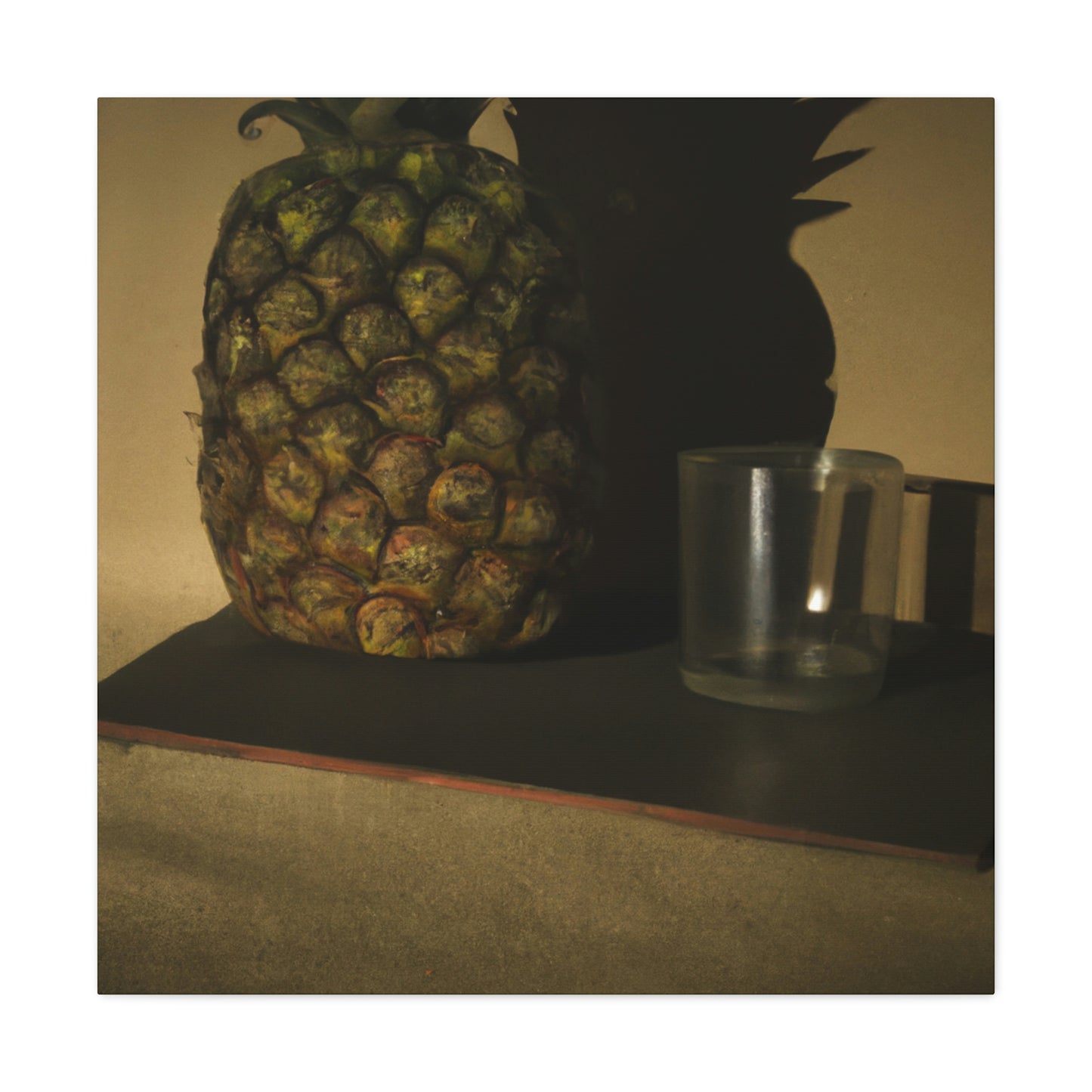 Pineapple in Pantone - Canvas