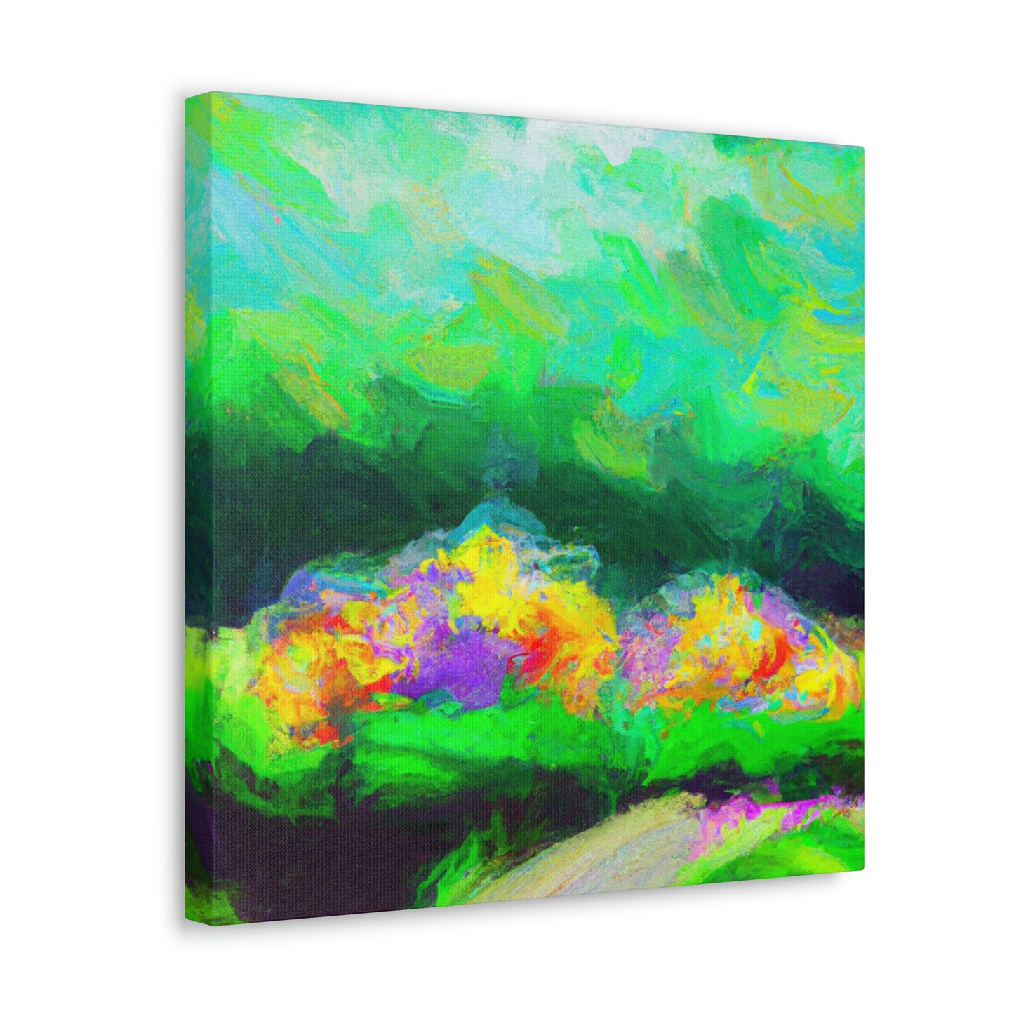 "Sunlit Luminous Joyous" - Canvas