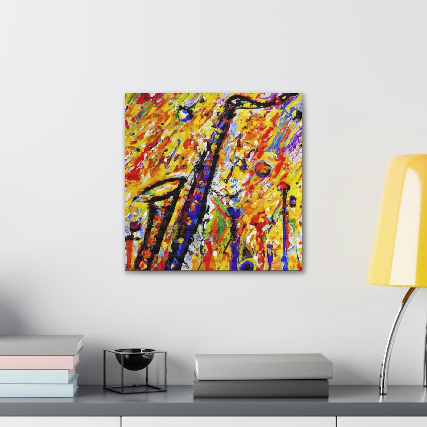 "Harmony of the Clarinet" - Canvas