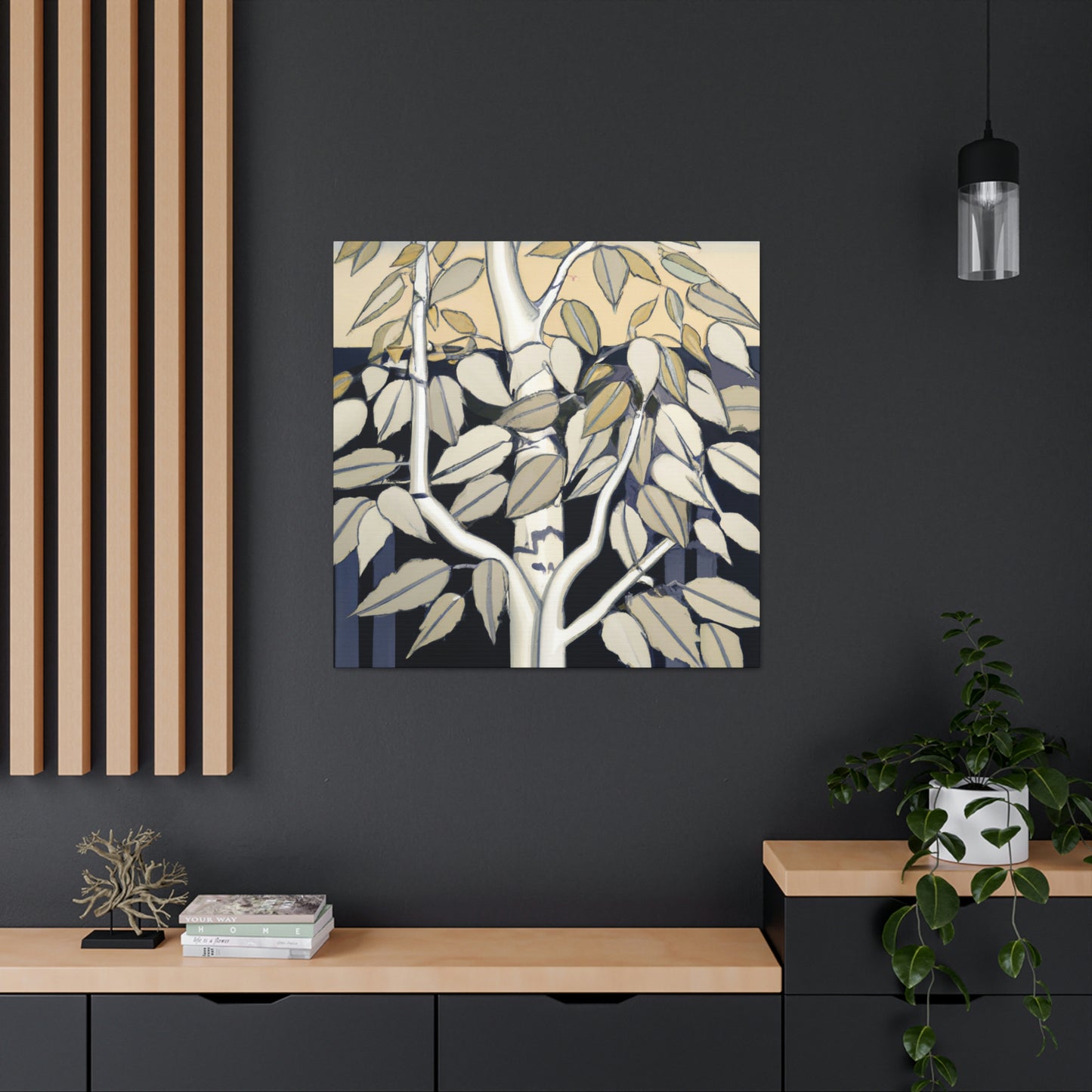 "Beech Tree Deco Dream" - Canvas