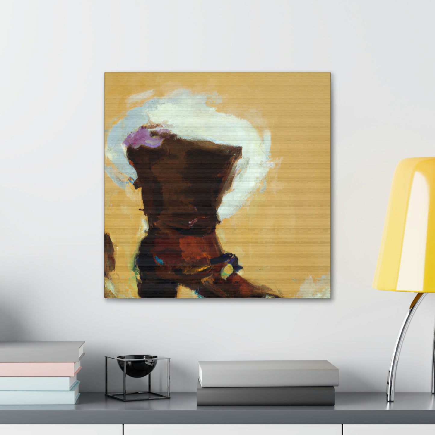 "Boot's Impressionist Dream" - Canvas