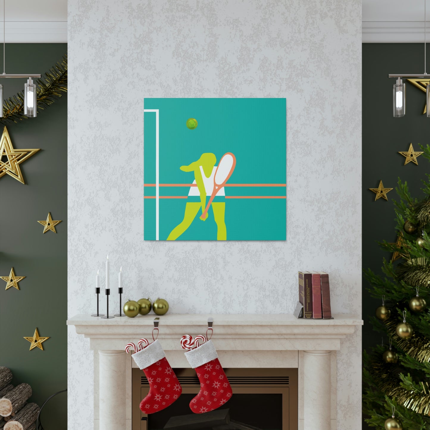 Tennis in Simplicity - Canvas