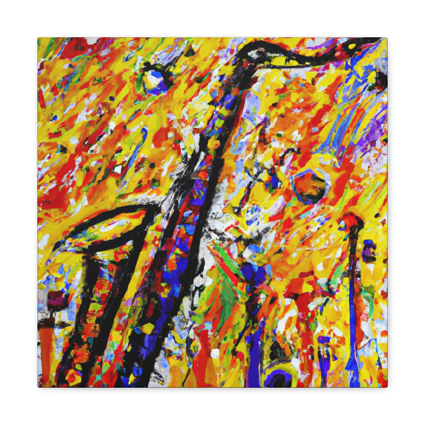 "Harmony of the Clarinet" - Canvas