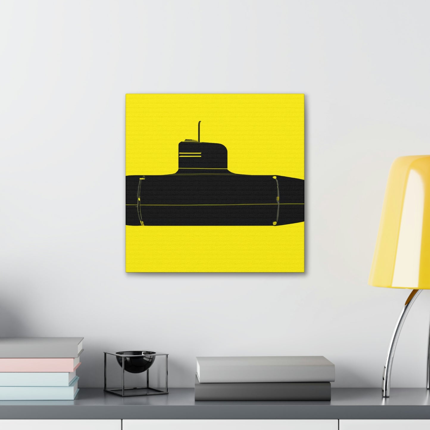 Submarine in Solitude - Canvas