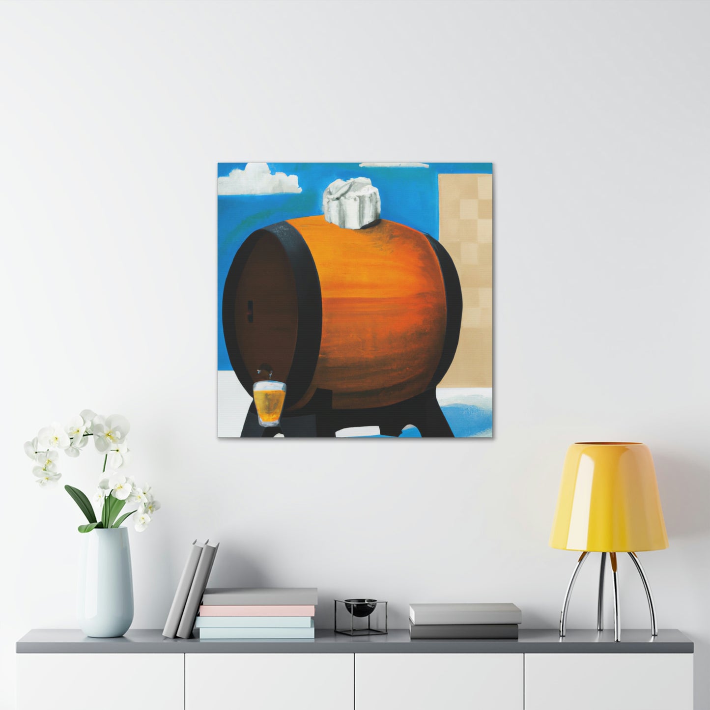 Whiskey Barrell Dreaming - Canvas