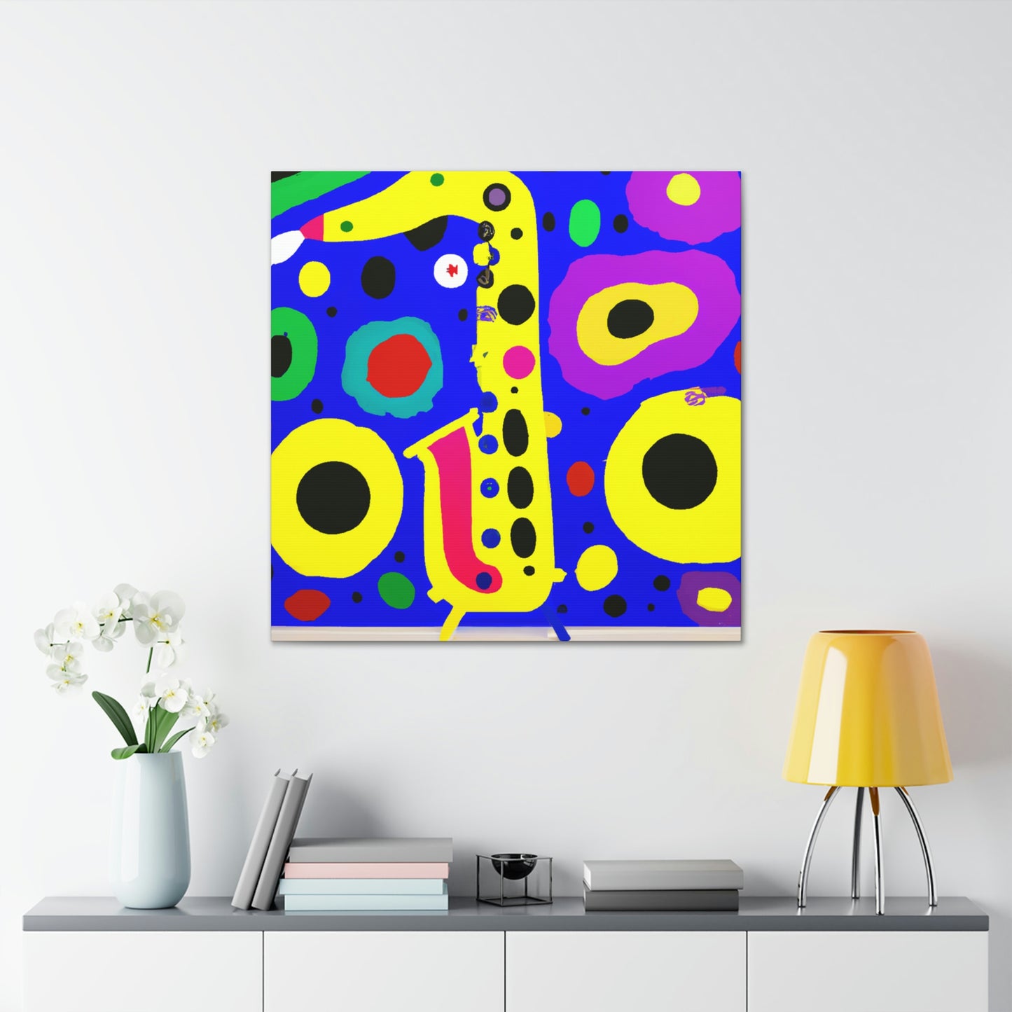 Saxophone Blues Symphony - Canvas