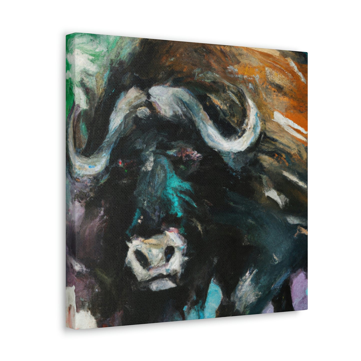 "Musk Ox Expressionism" - Canvas