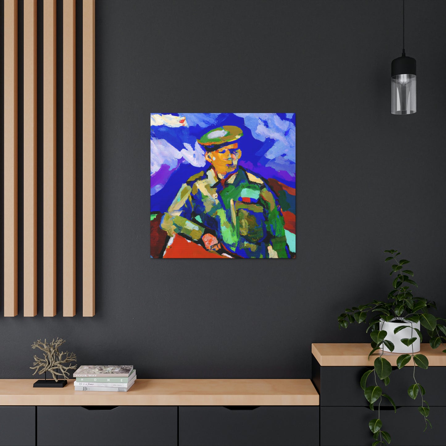 "Forward Observer Fauvism" - Canvas