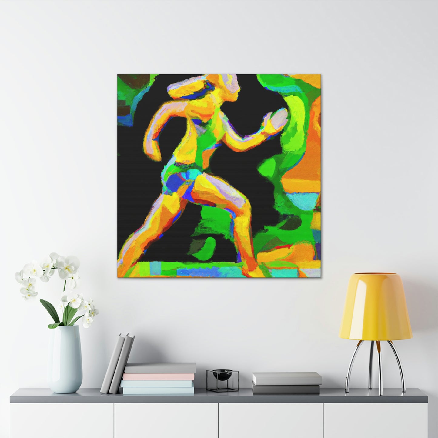 Run: An Abstract Concept - Canvas