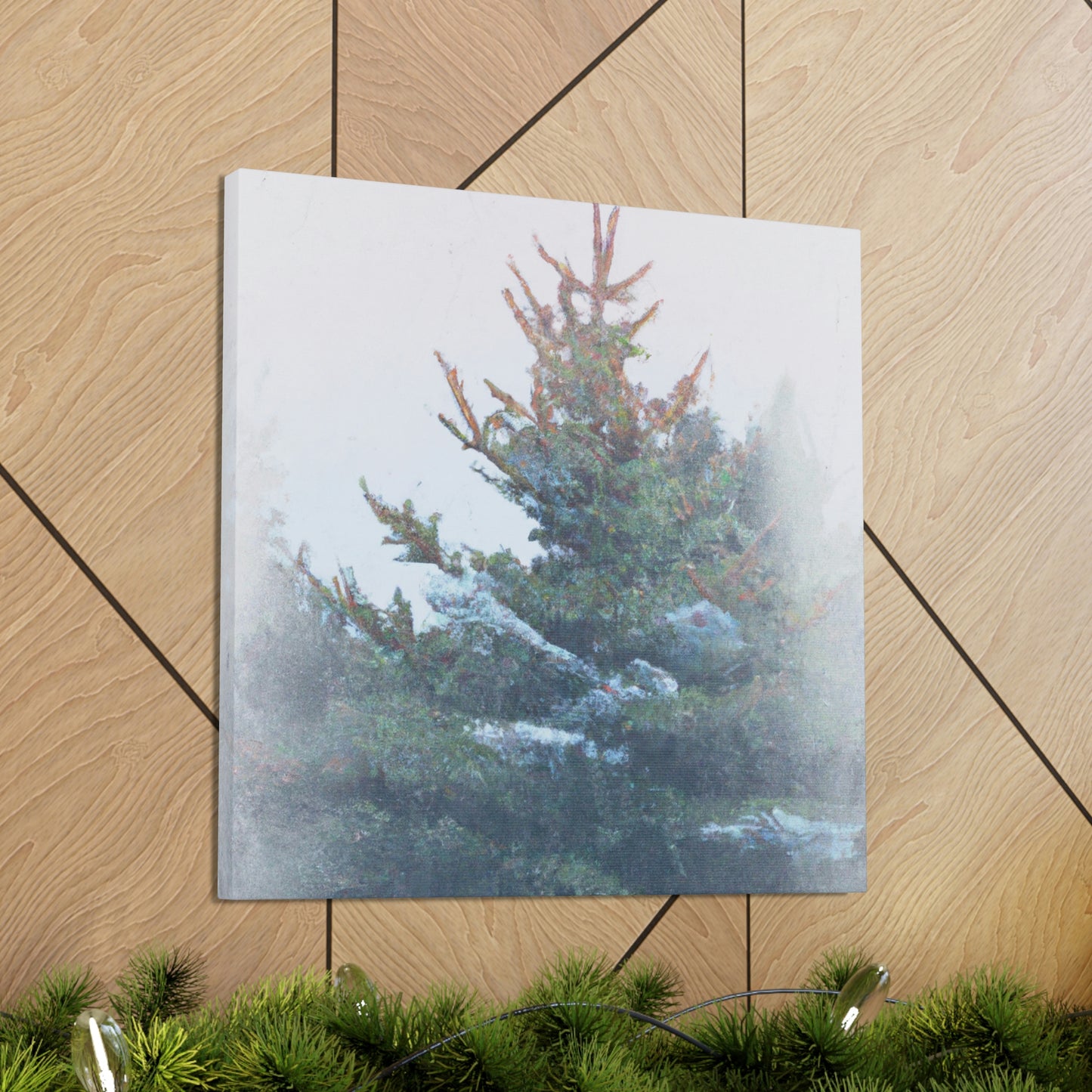 Spruce in the Woods - Canvas