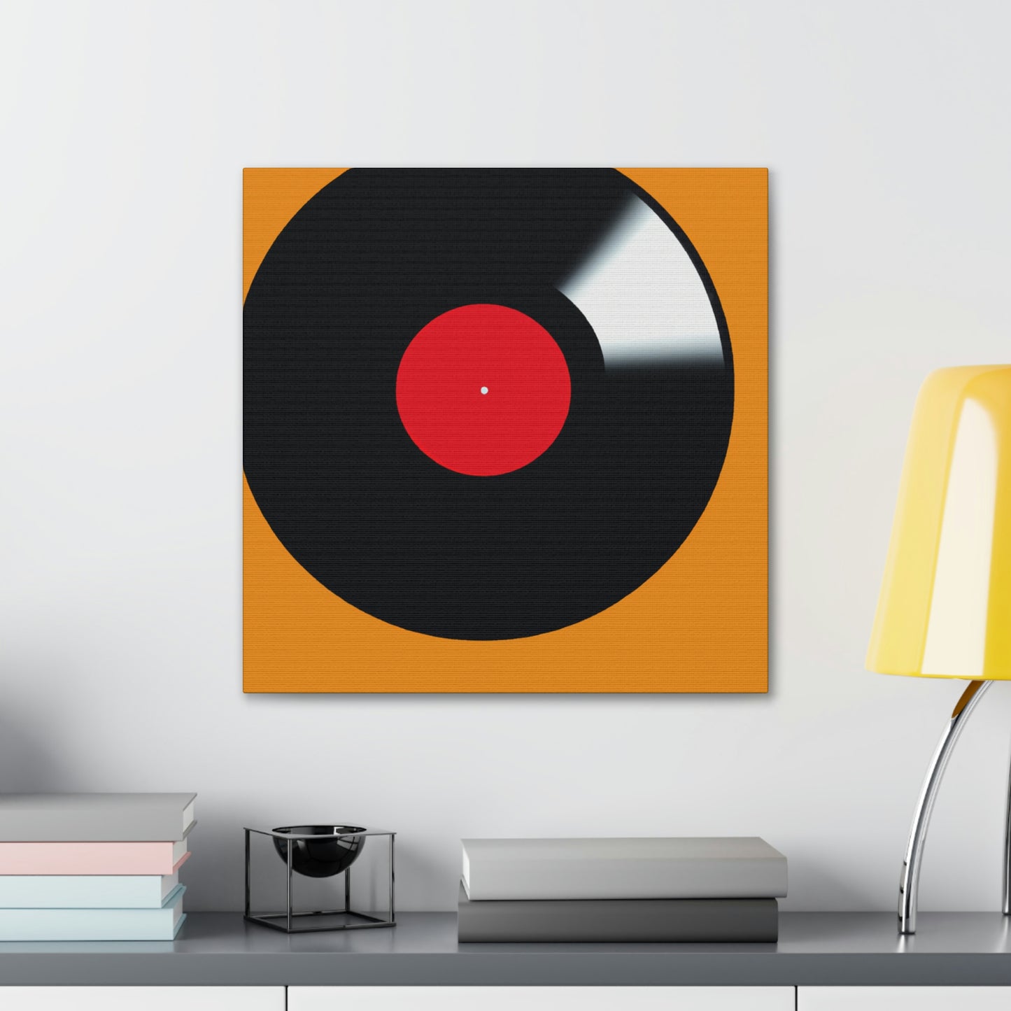 Vinyl Story Told Minimally - Canvas