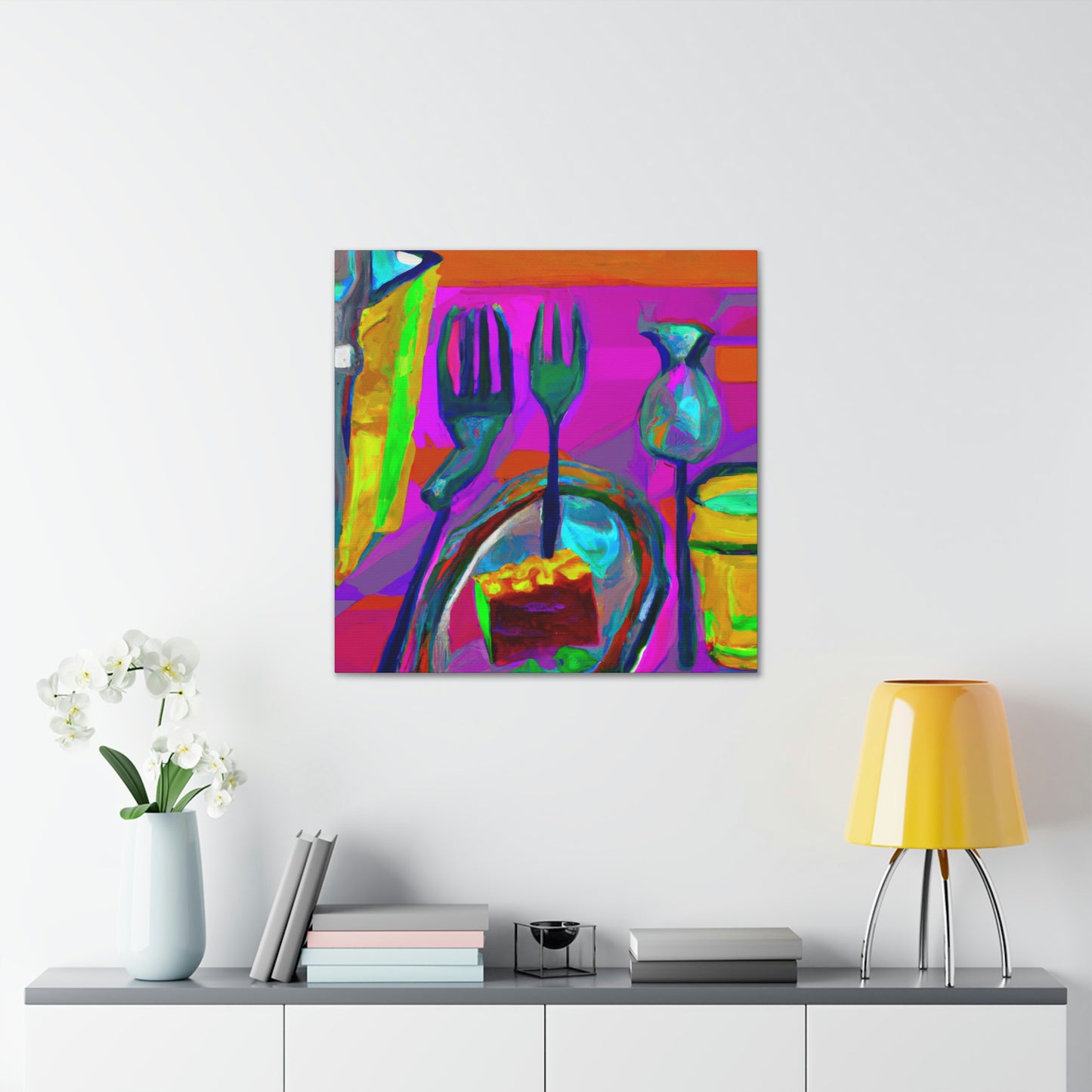 Silverware Serendipity - Canvas