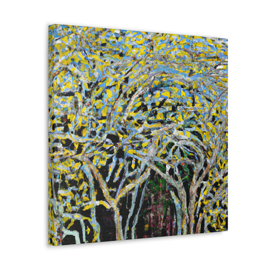 "Dogwood in Expressionism" - Canvas