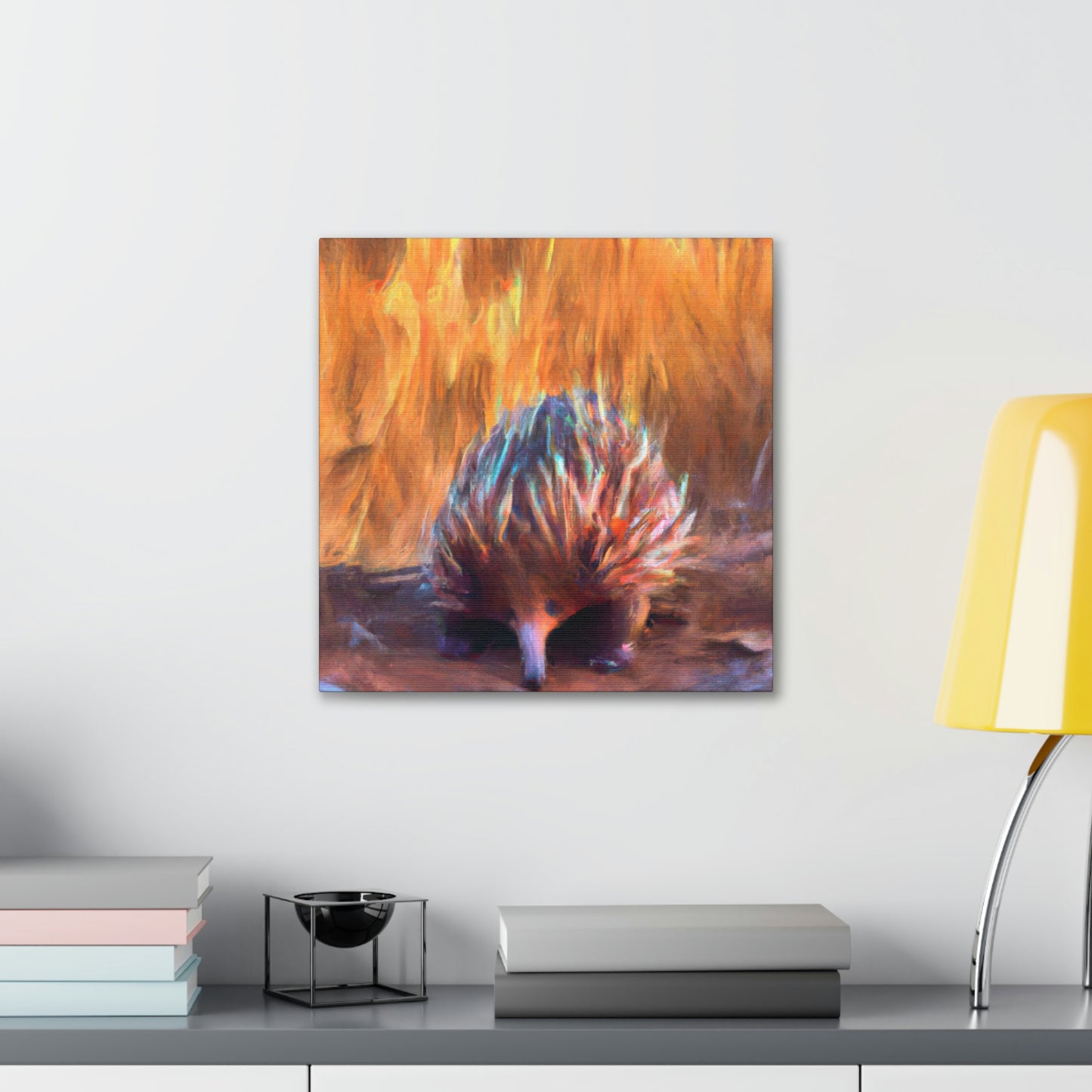 "Echidna's Hidden Beauty" - Canvas