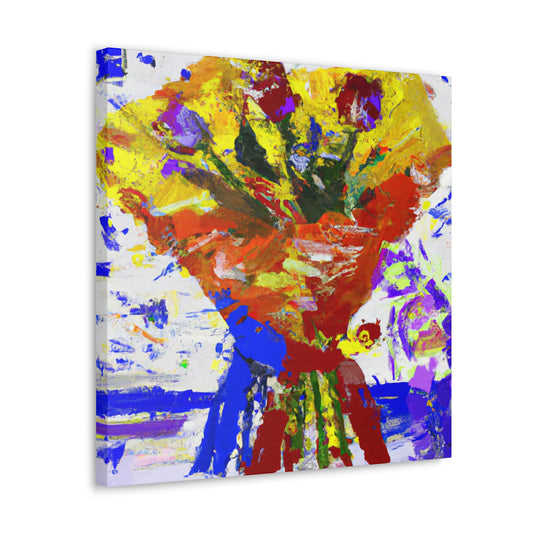 “Flower of Eternal Love" - Canvas