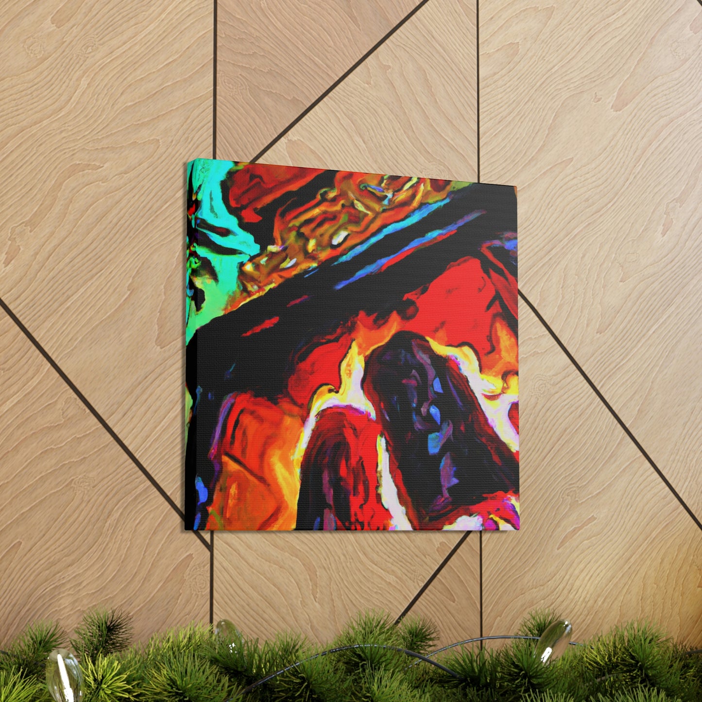 "Flame of Reflection" - Canvas