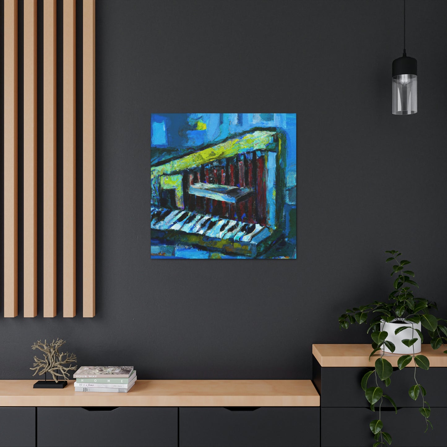 "Harmonica Harmony Awakens" - Canvas