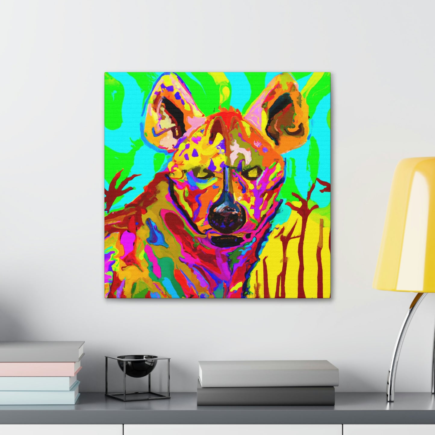 "Hyena in the City" - Canvas