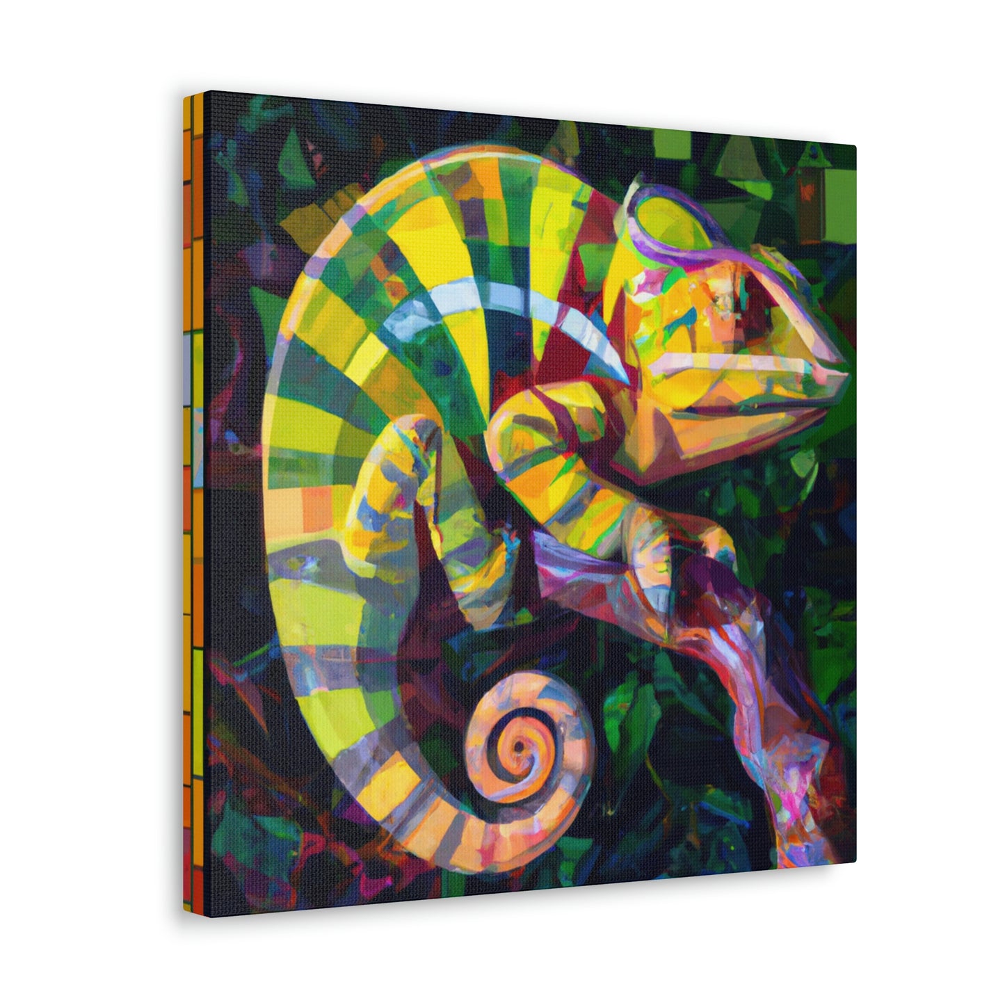 Veiled Chameleon Prism - Canvas