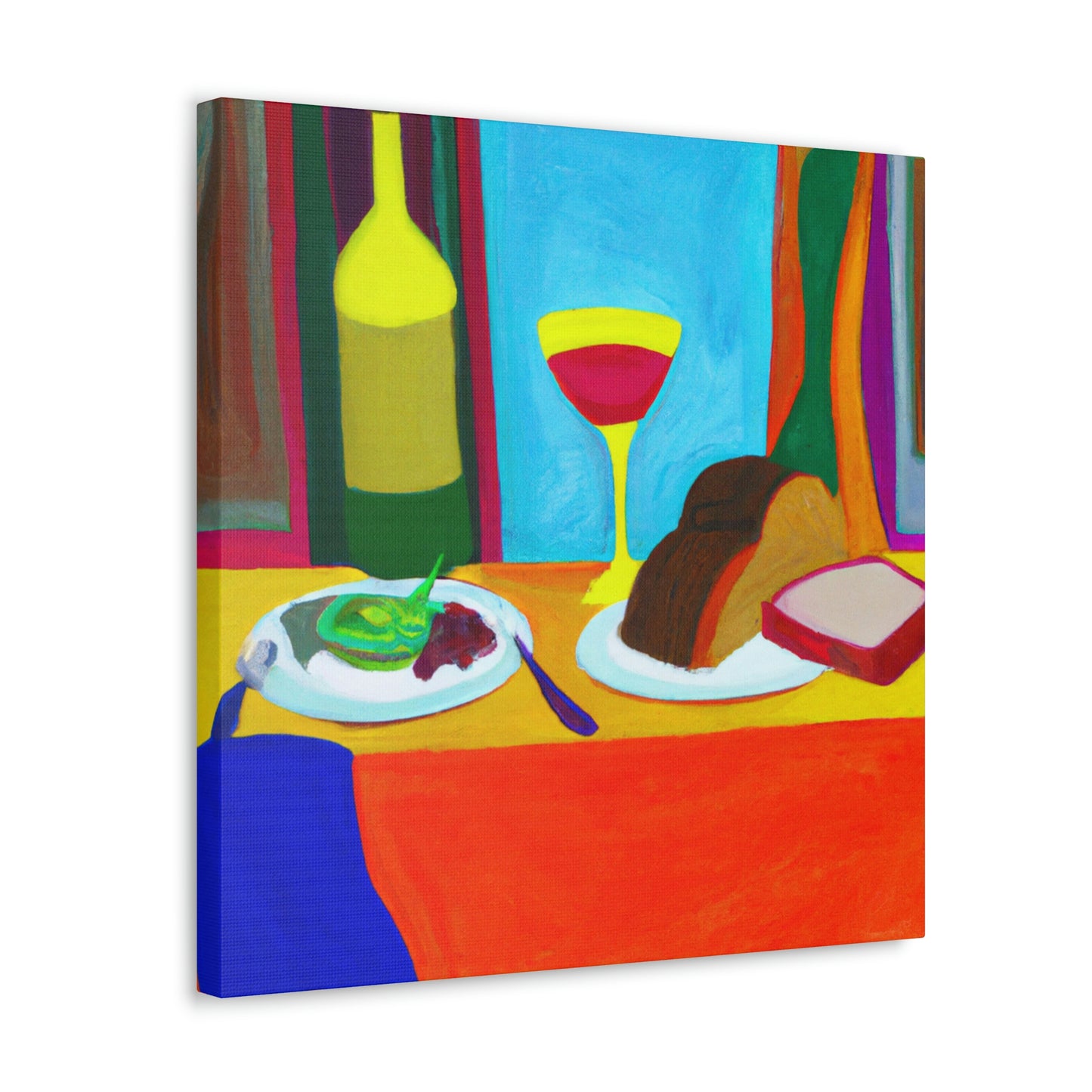 Breaking Bread Together - Canvas