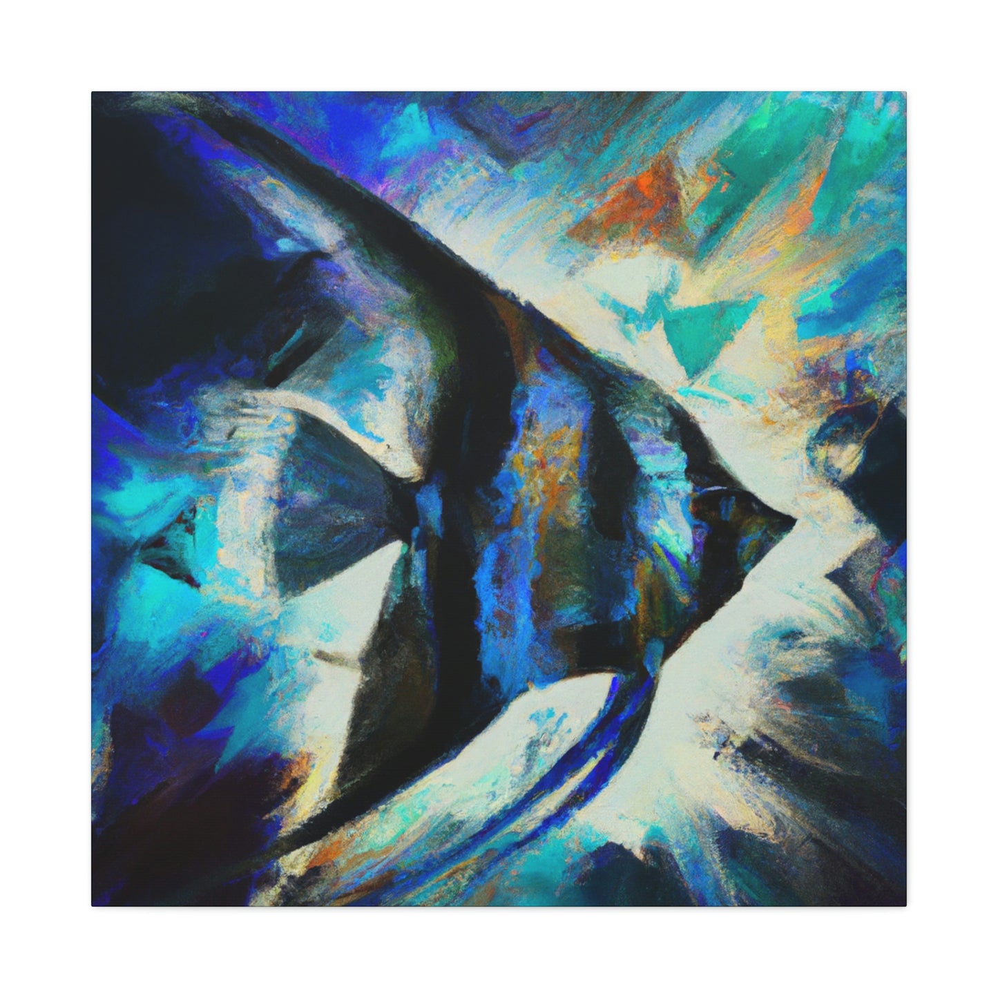 Angelic Fishes Dreaming - Canvas