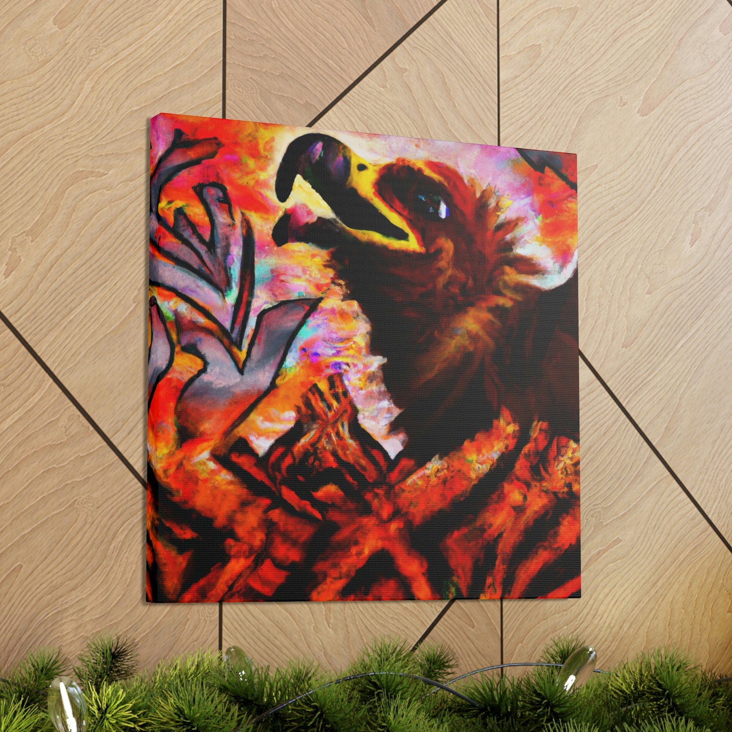 "Vultures Overhead View" - Canvas