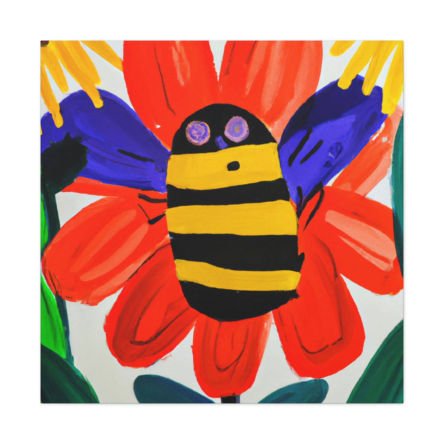 Bumblebee's Dream Flight - Canvas