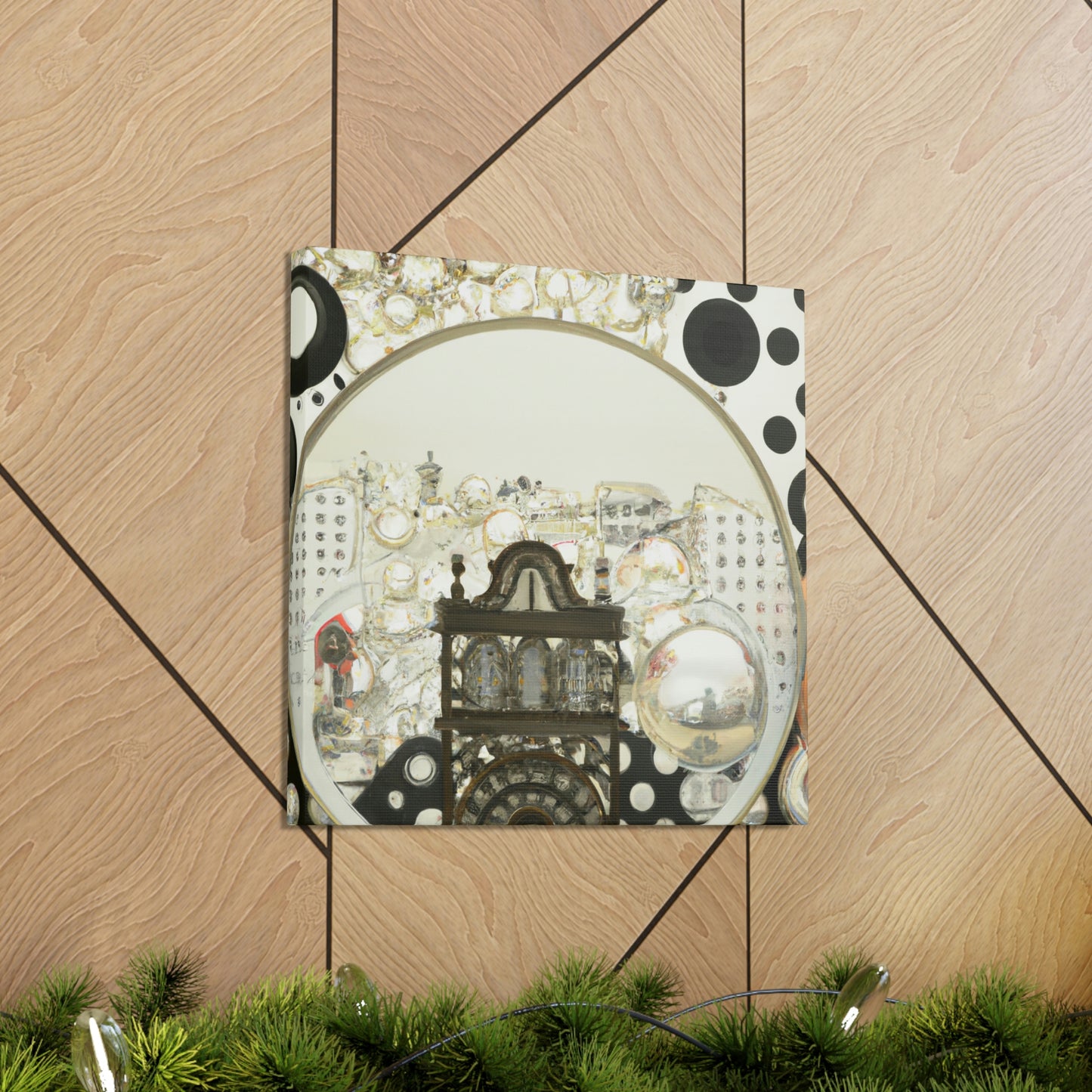 "Victorian Steampunk Scene" - Canvas