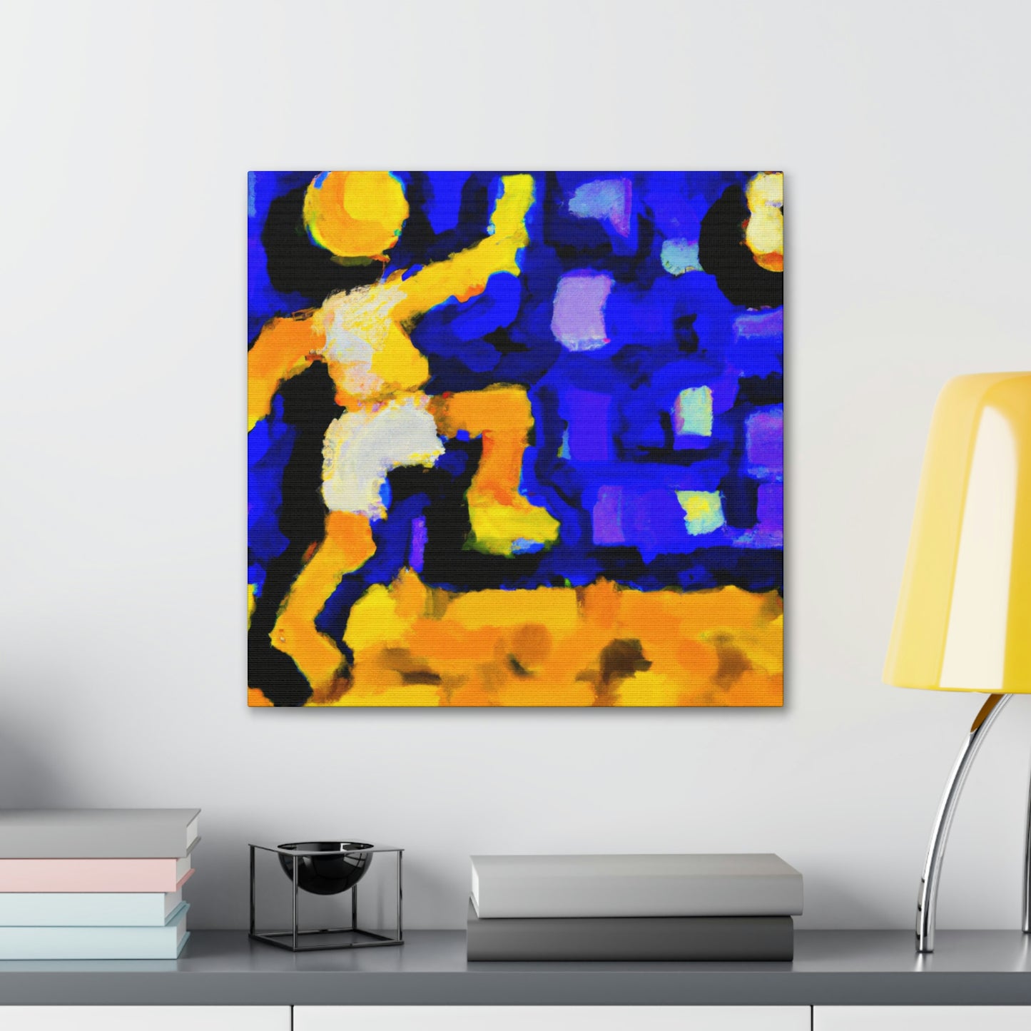 "Soccer in the Abstract" - Canvas