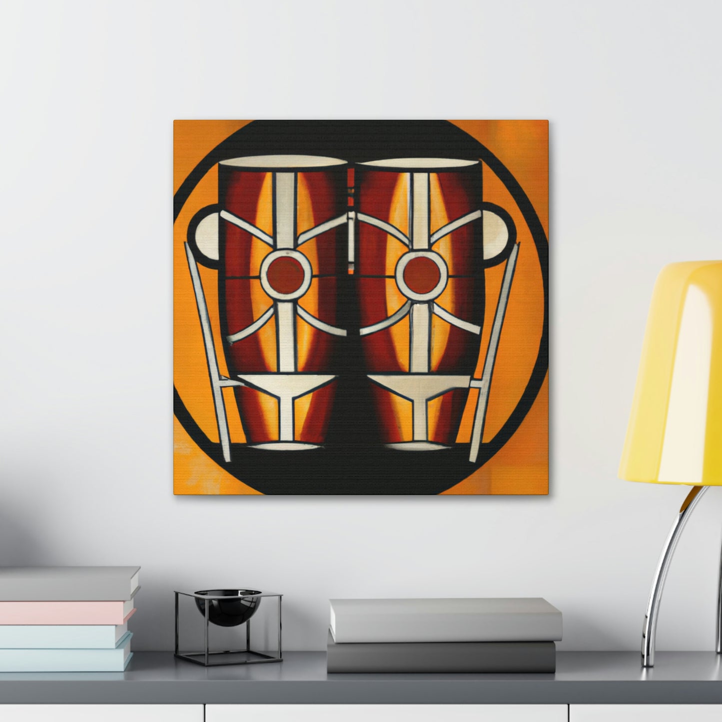 Bongos of Glittering Gold - Canvas