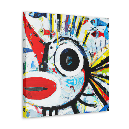 Fishy Abstract Joy - Canvas