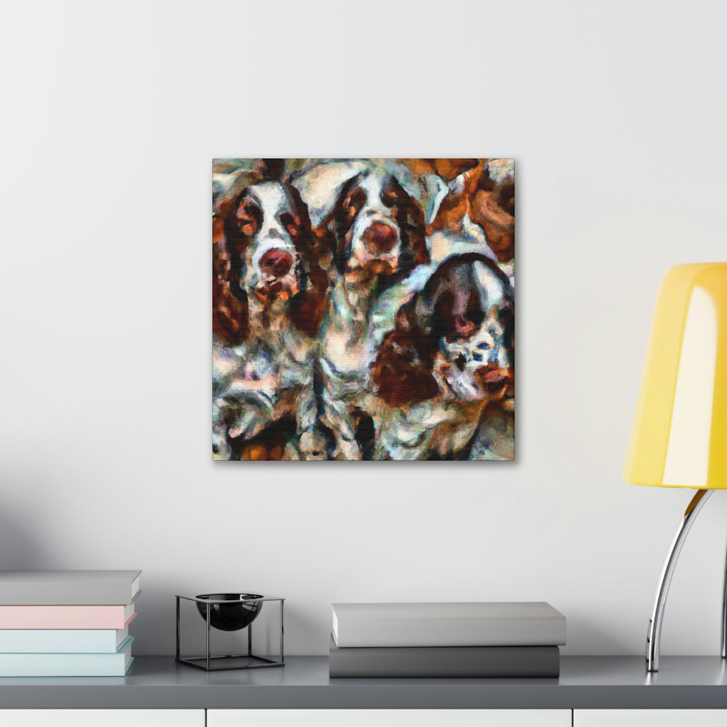 "Spaniel in Expressionism" - Canvas