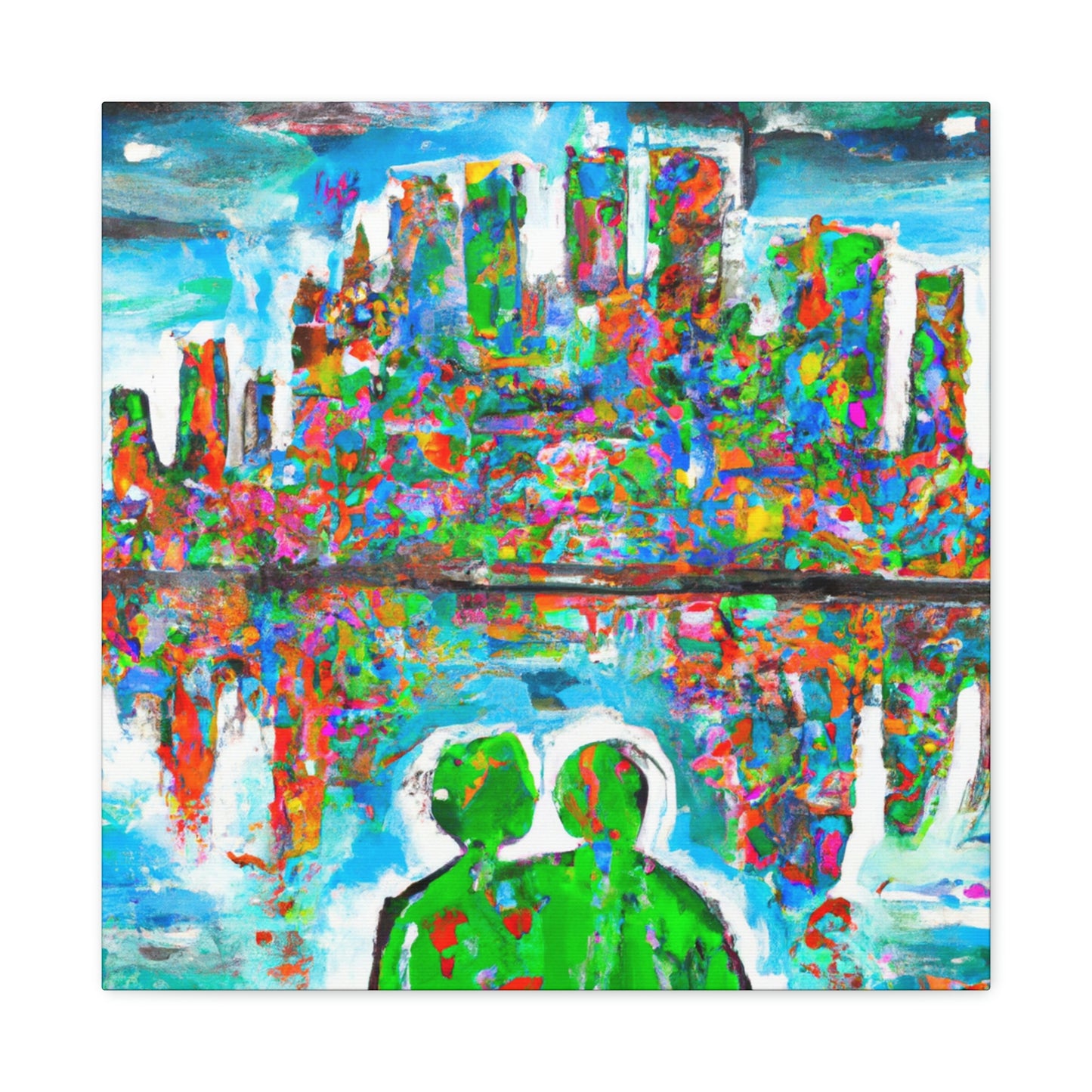 Love in the City - Canvas