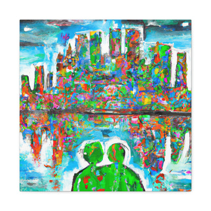 Love in the City - Canvas