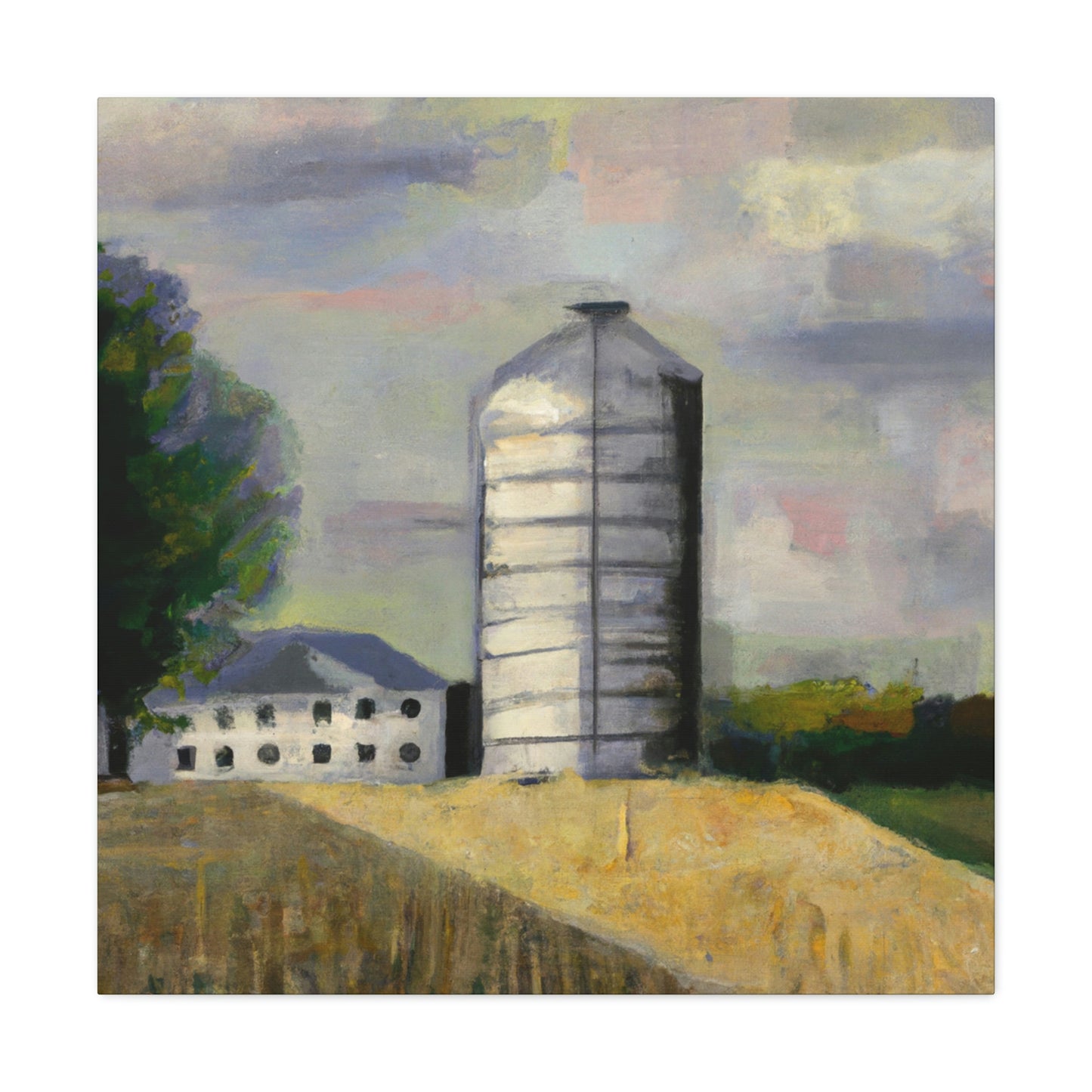 Silo in Expressionism - Canvas