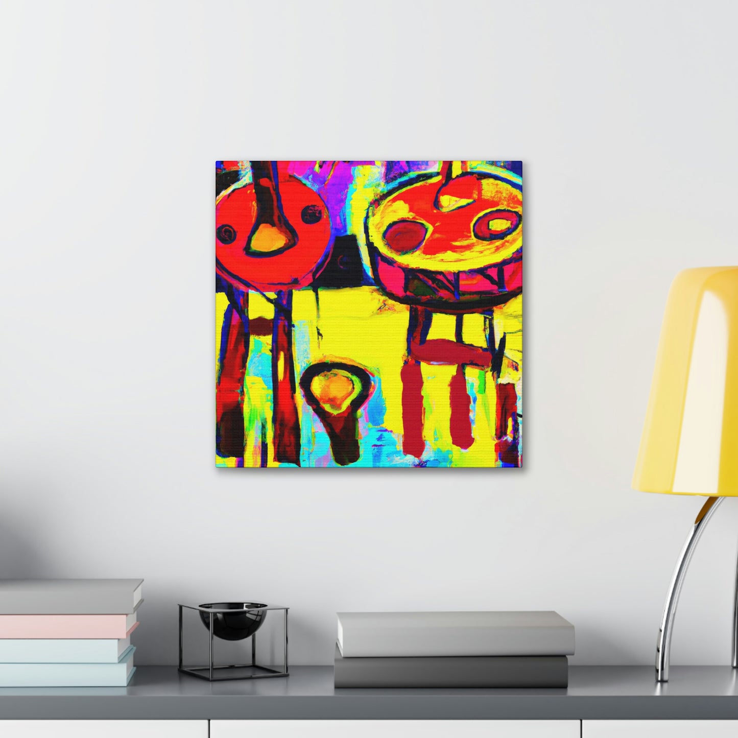 "Bongos in Abstraction" - Canvas